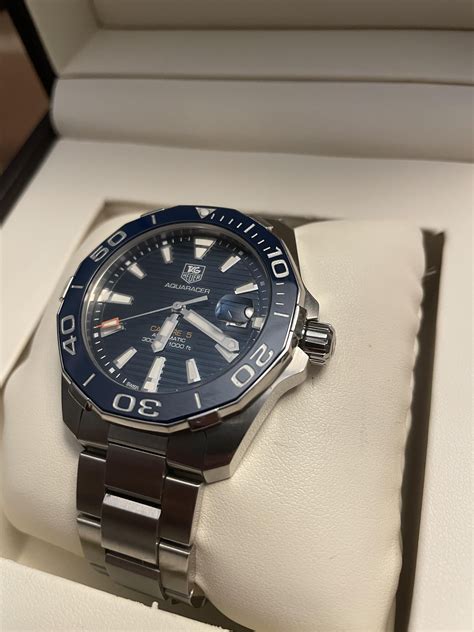 [WTS] Tag Heuer Aquaracer (41mm) - Blue : r/Watchexchange