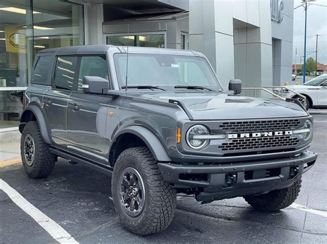 “NEW” Carbonized grey 4 door badlands! | Bronco6G - 2021+ Ford Bronco & Bronco Raptor Forum ...