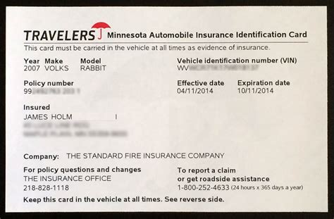 Proof Of Auto Insurance Template Free | Template Business