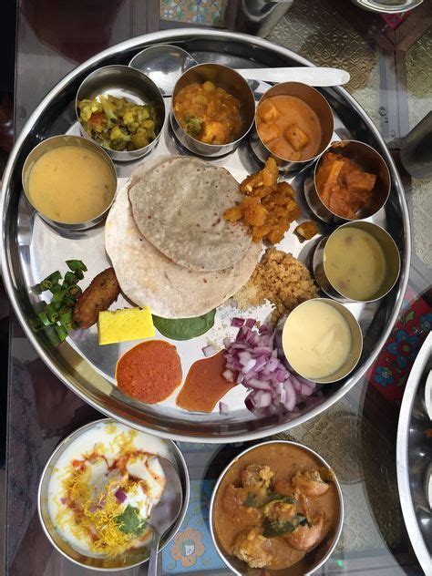 A Rajasthani Vegetarian Thali from Rajasthan Restaurant in Sharjah, UAE ...