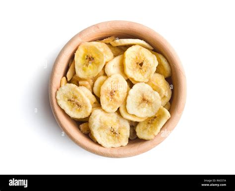 Dried banana chips Stock Photo - Alamy