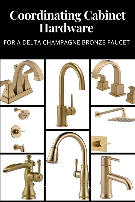 Champagne Bronze Cabinet Pulls Delta – Warehouse of Ideas