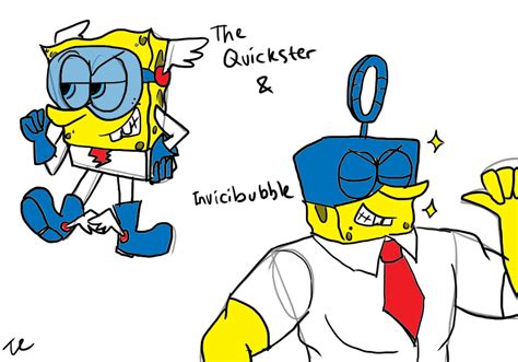 Spongebob - The Quickster and Invincibubble by twinscover on DeviantArt