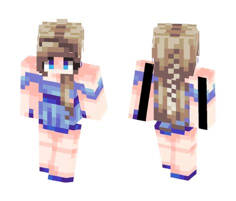 Download ♦ Blue Dress ♦ Minecraft Skin for Free. SuperMinecraftSkins