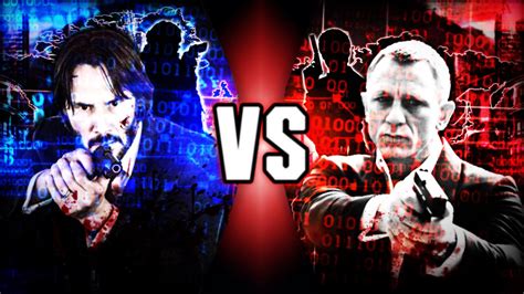 John Wick vs James Bond Thumbnail : r/DeathBattleMatchups