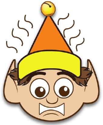 scared elf clipart - Clip Art Library