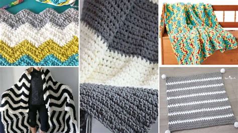 Bernat Blanket Yarn Blanket Crochet Patterns - Easy Crochet Patterns