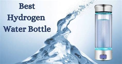 Best Hydrogen Water Bottle - Top Hydrogen Water Making bottles of 2020