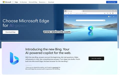 How to Get Early Access to Bing AI in Microsoft Edge Browser? – WebNots