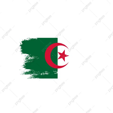 Algeria Clipart Hd PNG, Algeria Flag, Algeria Flag Png, Algeria Flag Vector, Algeria Flag Paint ...