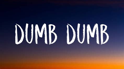 Mazie - Dumb Dumb (Lyrics) Everyone is dumb [Tiktok Song] - YouTube