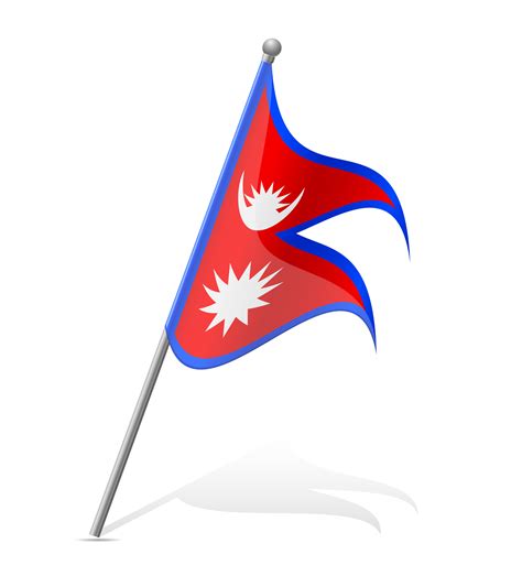 flag of Nepal vector illustration 515334 Vector Art at Vecteezy