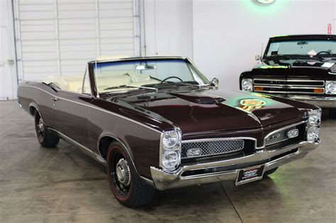 1967 Pontiac GTO 10533 Miles Plum Mist Metallic Convertible for sale ...