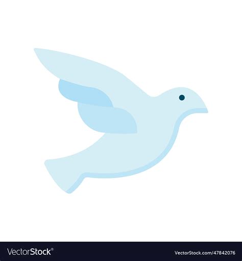 Dove icon image Royalty Free Vector Image - VectorStock