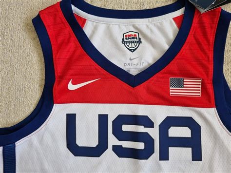 Nike USA Basketball Jersey, Men's Fashion, Activewear on Carousell