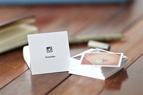 Contact Cards | Social Print Studio