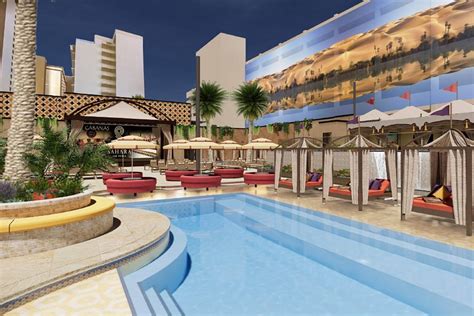 Famed Sahara pool on Las Vegas Strip gets splashy upgrade - Press Las Vegas