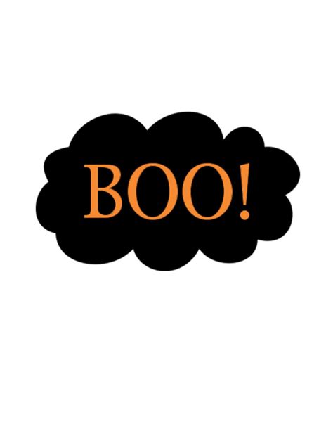 Boo Clipart | Free download on ClipArtMag