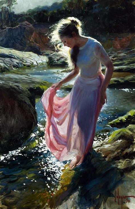 Vladimir Volegov | Romantic art, Woman painting, Painting