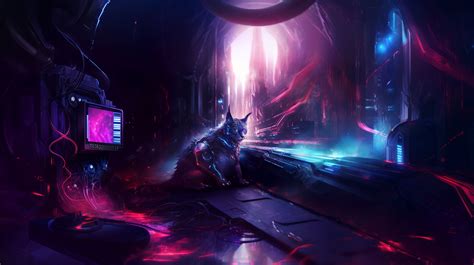 Cyberpunk Cat. by BergionStyle on DeviantArt