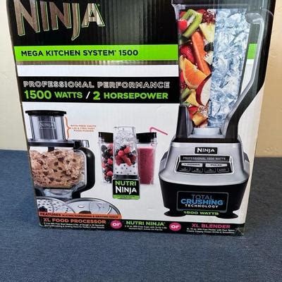 Lot 19 ninja mega kitchen system, 1500 | EstateSales.org