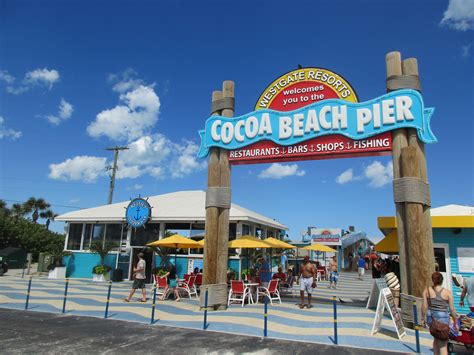 Cocoa Beach Pier Cocoa Beach, Restaurant Bar, Pier, Resort, Florida, Quick, The Florida