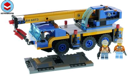 LEGO City 60324 Mobile Crane - LEGO Speed Build Review - clipzui.com