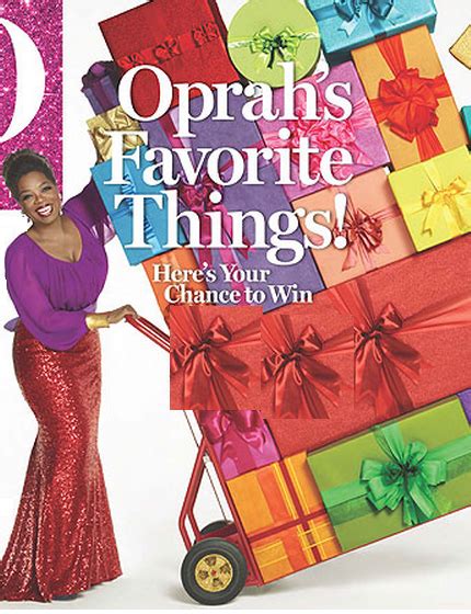 Oprah's Favorite Things 2014 Giveaway - 12 Winners Win 72 Gifts Each, Over $17,000 Value ...