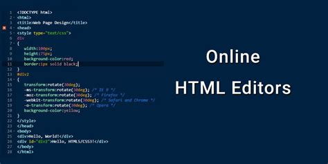 10 Best Free Online HTML Editors - OnAirCode