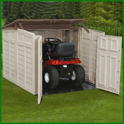 Superb Lawn Mower Sheds #2 Lawn Tractor Storage Shed | Outdoor lawn mower storage, Lawn mower ...