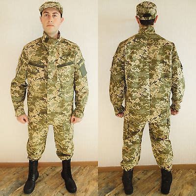 Tactical Ukrainian Military Army Digital Camo Uniform Set. BDU Suit ...