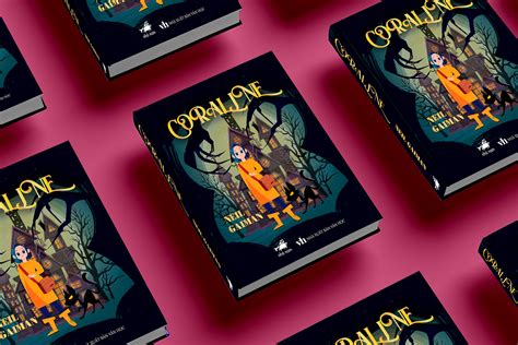 "CORALINE" - BOOK COVER DESIGN on Behance