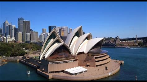 Aerial Views of Sydney Opera House - YouTube