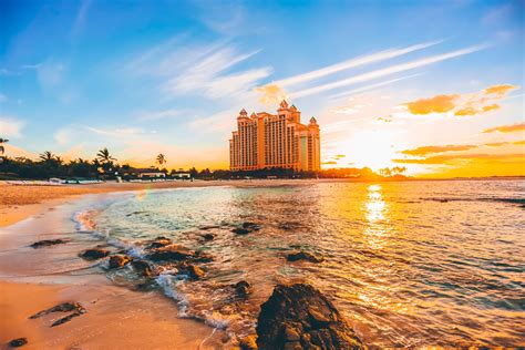 Sunset view from Cove Beach! | Bahamas vacation, Paradise island ...