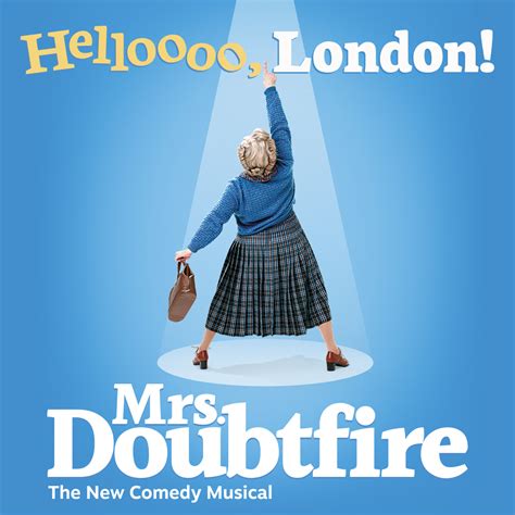 Mrs Doubtfire Comes To London tickets on sale here