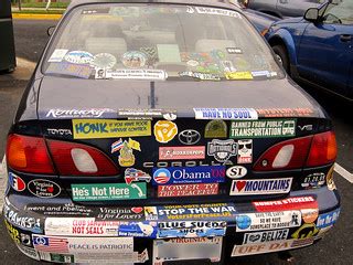 Bumper Stickers | Sloganeering to the 'nth' degree. As seen … | Flickr