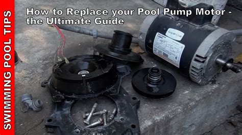 How to Replace a Pool Pump Motor -The Ultimate Video Guide - YouTube