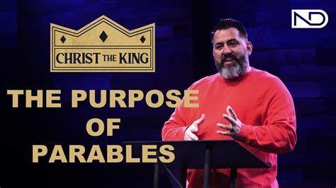 The Purpose of Parables - Matthew 13:1-3a, 10-17, 34-35 - Michael ...
