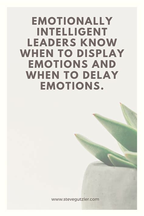 Mastering Emotional Intelligent Leadership | Intelligence quotes ...