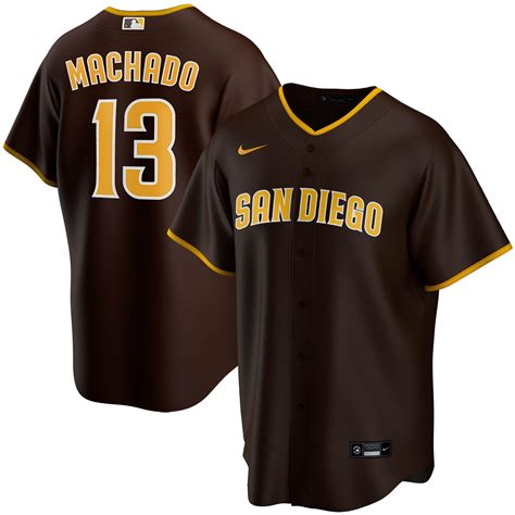 Manny Machado San Diego Padres Nike Alternate Replica Player Jersey ...