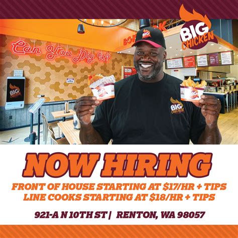 RENTON, WA — Big Chicken - Sandwiches, Tenders, Shakes