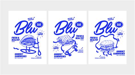 Blu bar on Behance