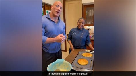 Dwayne The Rock Johnson Shares His Famous Coconut Banana Pancake Recipe ...