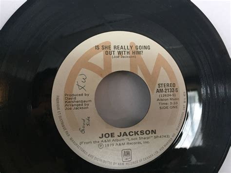 Joe Jackson is She Really Going Out Him 45 Vinyl RPM Do the | Etsy