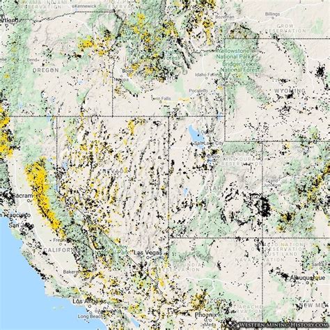 Mines in the Western United States – Western Mining History