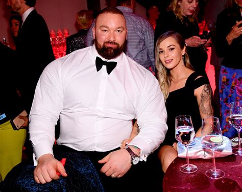 Hafthor Bjornsson AKA 'The Mountain' Bench Pressed His Wife While ...