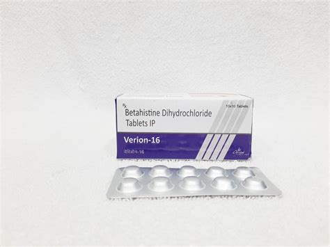 (VERION - 16 TABLETS) Betahistine Tablets 16 mg | Orion Life Science