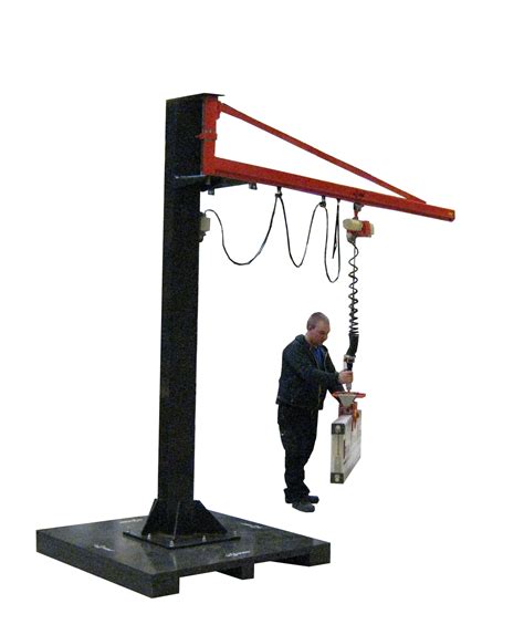 Packline Materials Handling: Swing Jib Vacuum Lifter