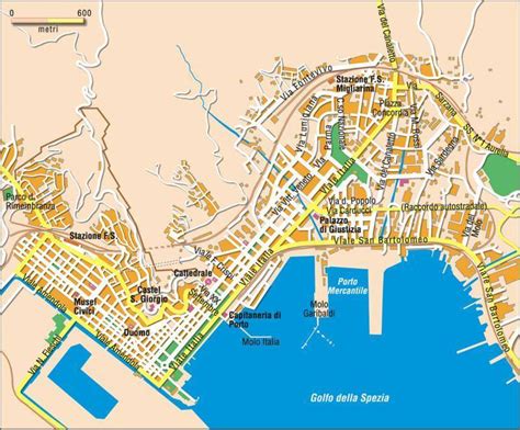 Map of La Spezia