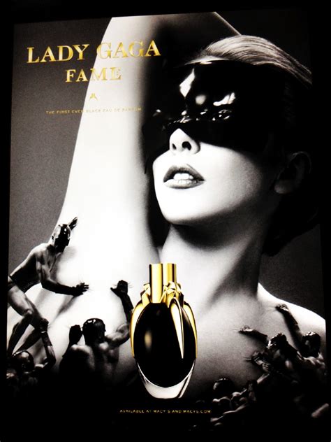 Cynandthecity: Lady Gaga unveils her first Perfume "FAME" with Tex Saverio